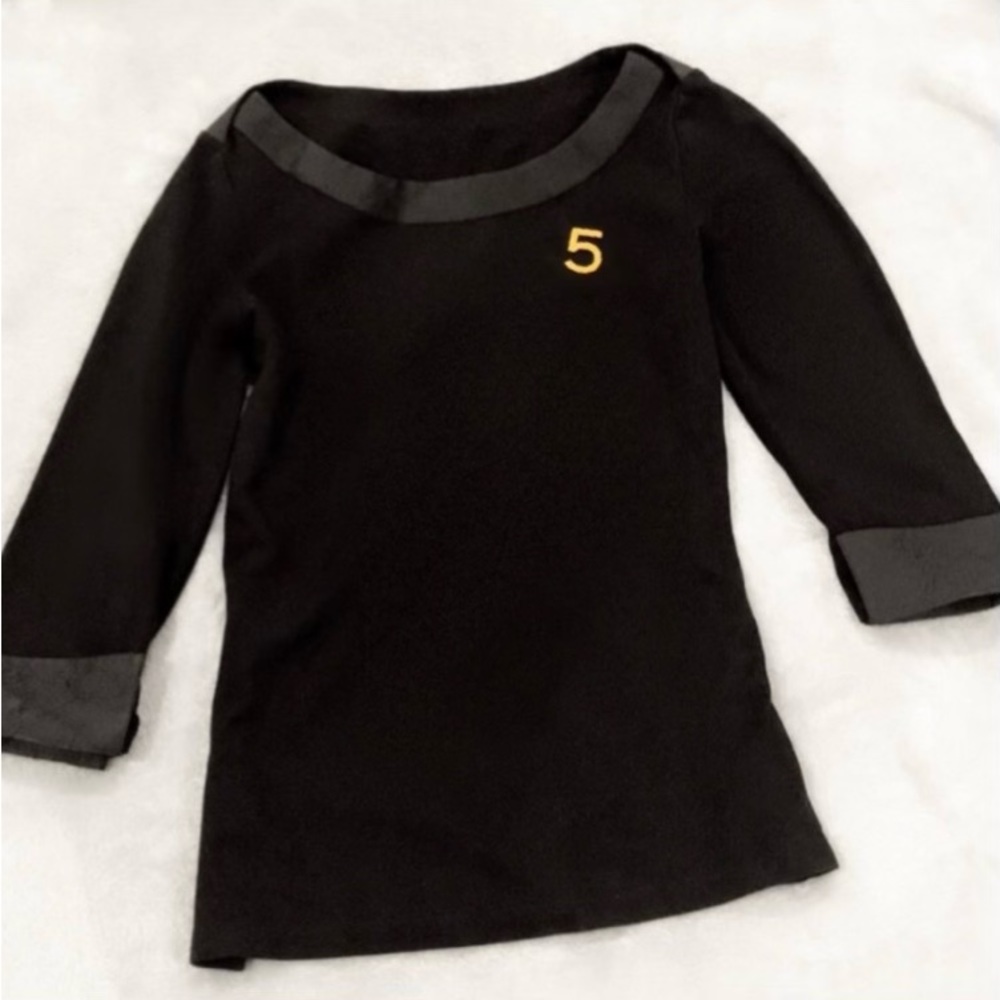 CC Blouse with #5 Magnet Pin